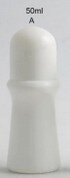 50 ml Kunststoff Deo Roll auf Flasche