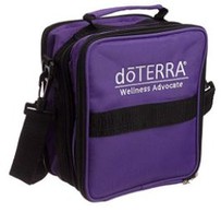Tasche für 91 Fl. Doterra violett